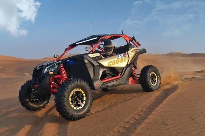 Can-am Maverick X3 Turbo Private Red Sand Ride Dubai - Key Points