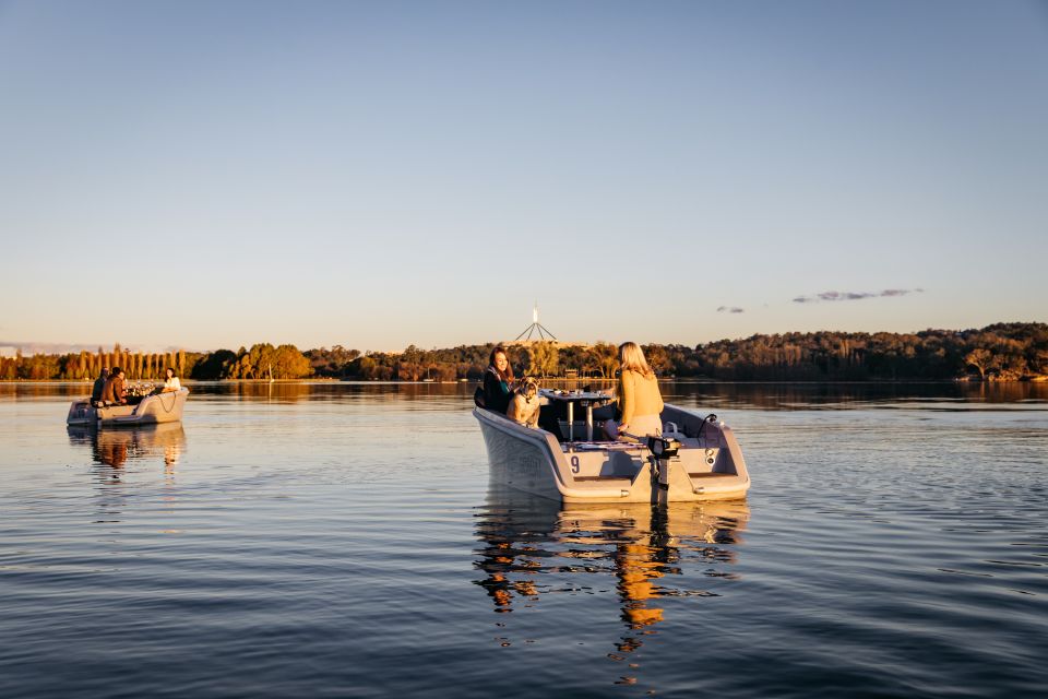 Canberra: Electric Picnic Boat Rental - Key Points