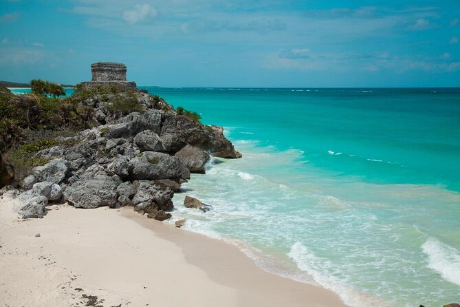 cancun seaside parasailing and maya ruins combo Cancun Seaside Parasailing and Maya Ruins Combo