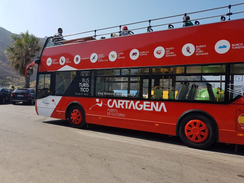 cartagena panoramic double decker bus tour Cartagena: Panoramic Double-Decker Bus Tour