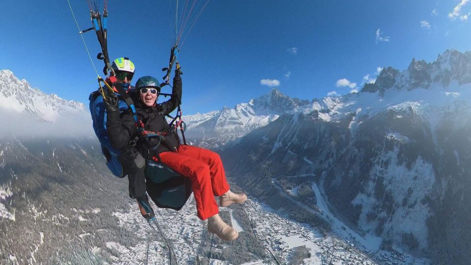 Chamonix-Mont-Blanc: Mountain Tandem Paragliding Flight - Key Points