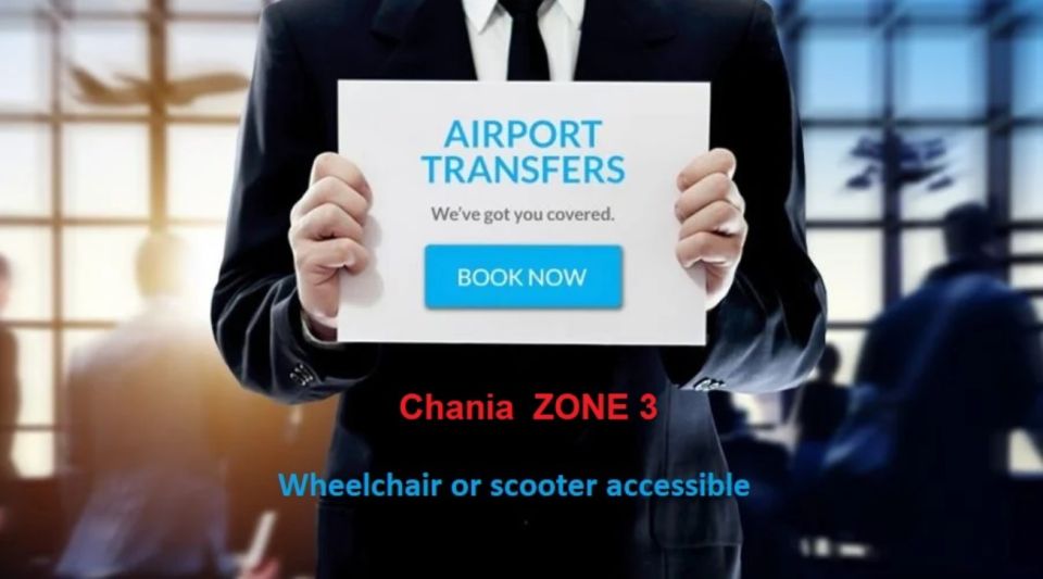 Chania Airport (Chq) To/From Chania Suburbs- Zone 3 - Key Points