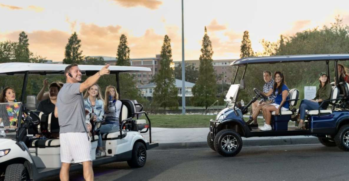 Charlotte: 60 Min Legacy City Tour With Electric Golf Cart - Key Points
