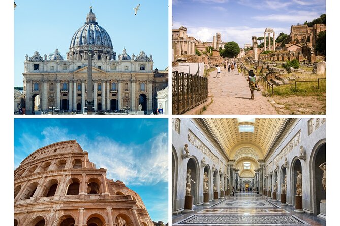 Combo Colosseum, Vatican and Sistine Chapel Small Group Tour - Key Points