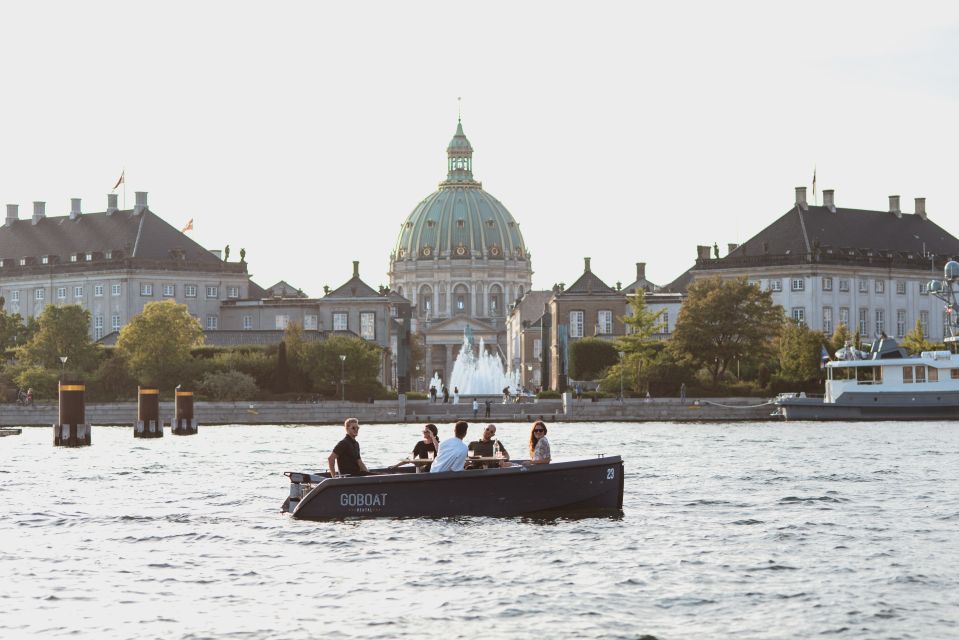 Copenhagen: 1, 2 or 3 Hour Boat Rental - No License Required - Key Points