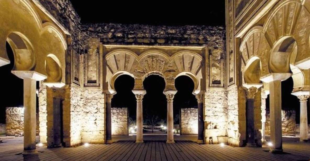 Cordoba: Medina Azahara Night Tour With Ticket - Key Points