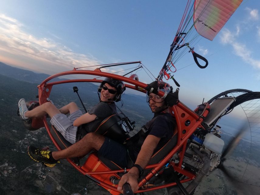 Corfu Paratrike Flight Over the Western Coastline - Key Points