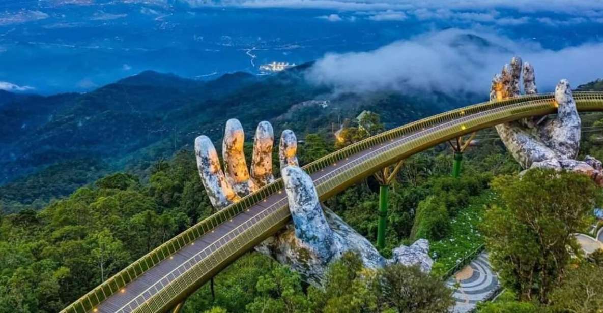 Da Nang : Bana Hills - Golden Bridge Fullday by Private Car - Key Points