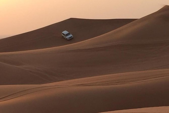 Desert Safari 4×4 With BBQ Dinner, Camel Ride, Belly Dancing, Hotel Transfers