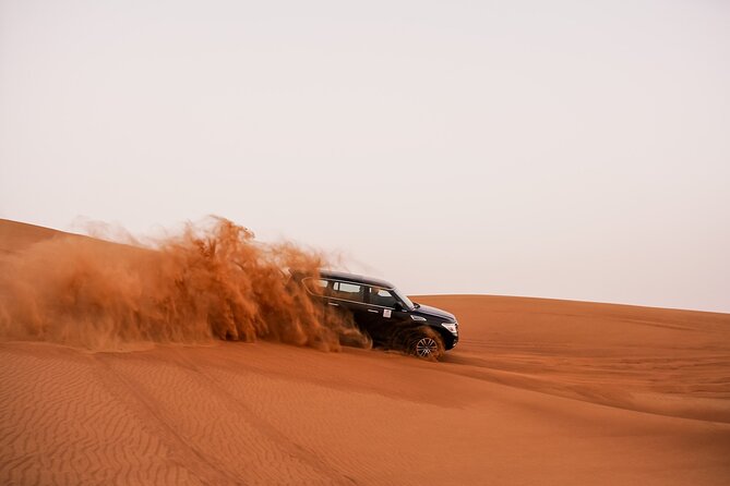 Desert Safari Dubai in 4x4 Vehicle With Dinner - Key Points