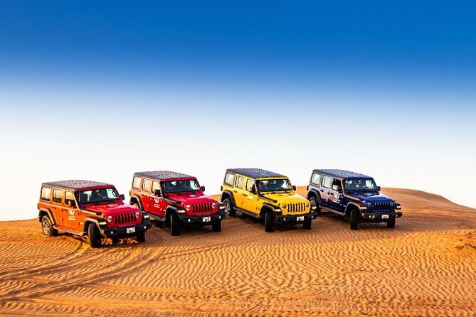 Desert Safari Tour Using Jeep Wrangler in Dubai - Key Points