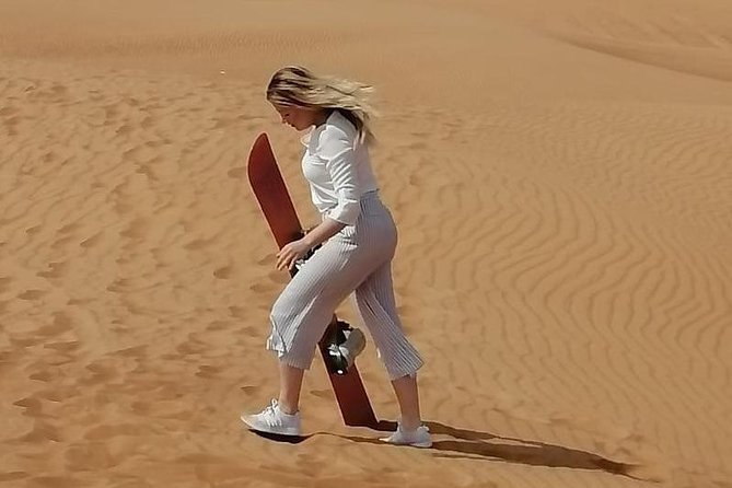 Desert Tour With Sand Boarding & Camel Riding - Key Points