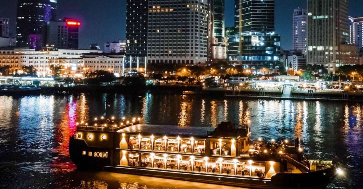 dinner on cruise saigon river by night with buffet Dinner on Cruise Saigon River by Night With Buffet