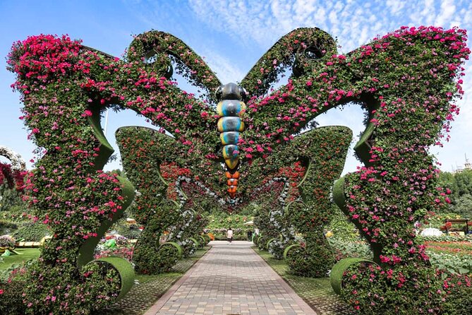 Dubai Butterfly Garden Tickets With Private Transfers - Key Points