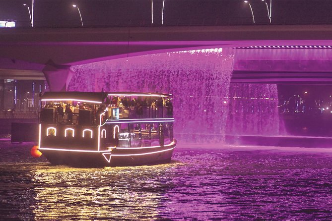 Dubai Canal Dinner Cruise With Transfers - Key Points