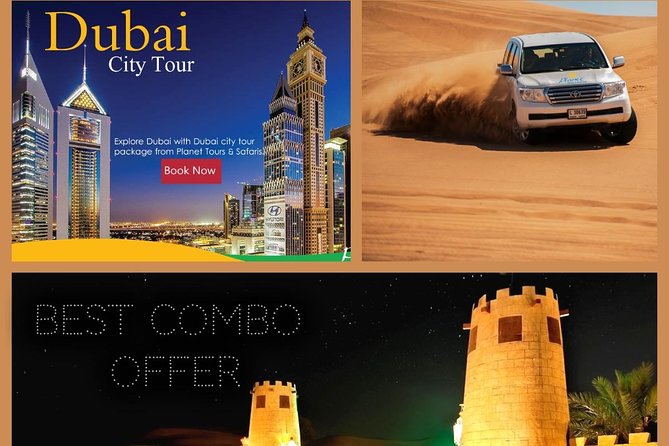 Dubai City Tour & Dubai Desert Safari Combo - Key Points