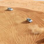 dubai desert safari via 4x4 with camel farm sandboarding Dubai Desert Safari via 4x4 With Camel Farm, Sandboarding