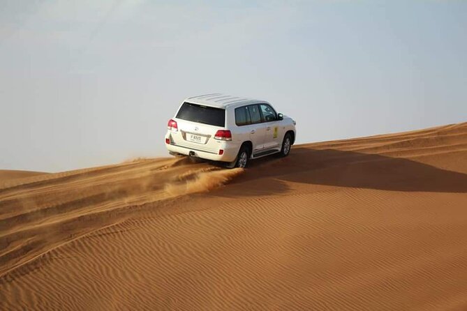 Dubai Desert Safari With BBQ Dinner, Sand Boarding, Camel Ride & 3 Live Shows - Key Points