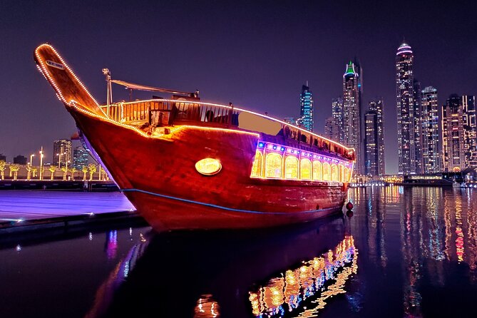 dubai dhow cruise dinner creek Dubai Dhow Cruise Dinner - Creek