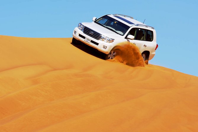 Dubai Dune Bashing Safari With BBQ Dinner, Entertainment and Camel Ride - Key Points