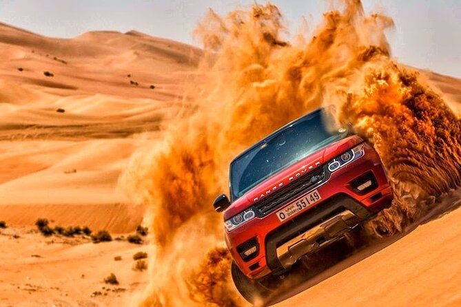 Dubai Evening Desert Safari -With Dune Bashing Live Shows And Buffet - Key Points