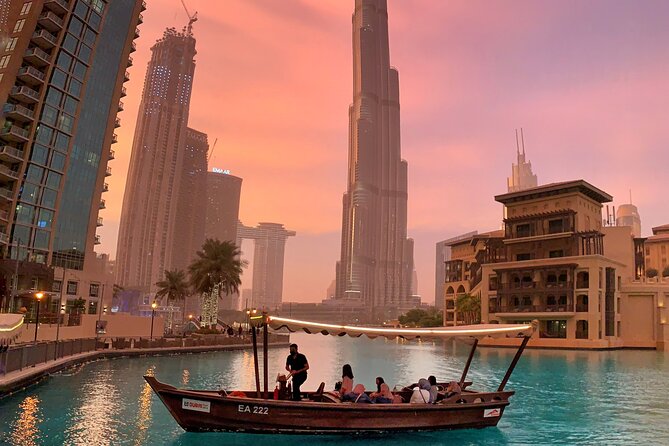 Dubai Fountain Show And Lake Ride - Key Points