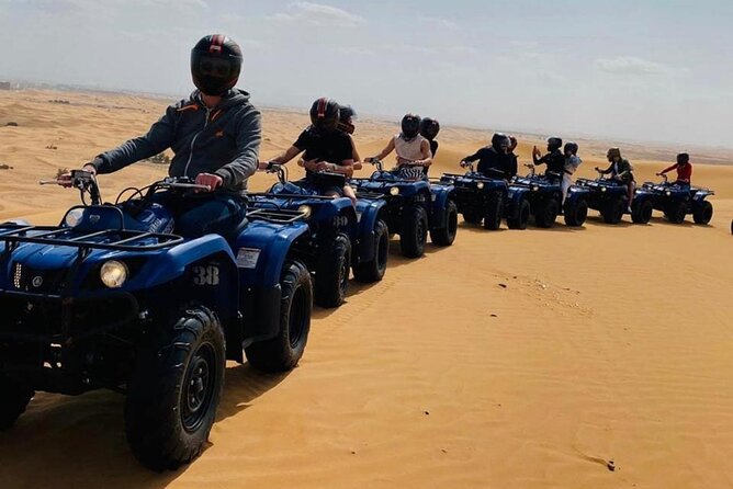 Dubai Full-Day Desert Safari: Quad Bikes, Camel Rides, Dinner - Key Points