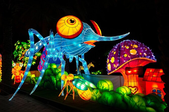 Dubai Glow Garden Dino Park Magic Park Combo Tickets - Key Points