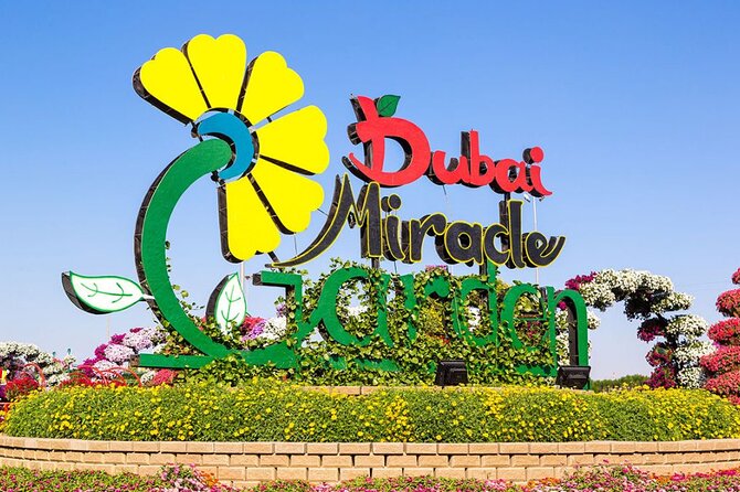 Dubai Miracle Garden Admission Ticket - Key Points