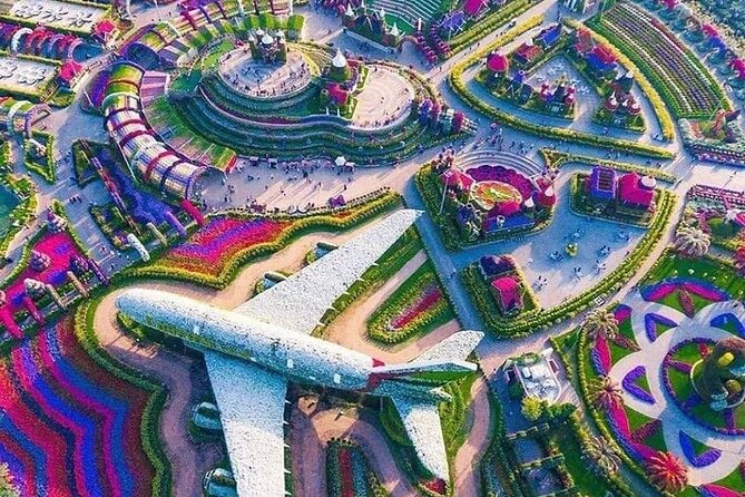 Dubai Miracle Garden and Glow Garden Tour - Key Points