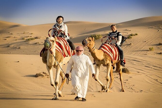 dubai morning desert safari with camel ride sandboarding Dubai: Morning Desert Safari With Camel Ride & Sandboarding