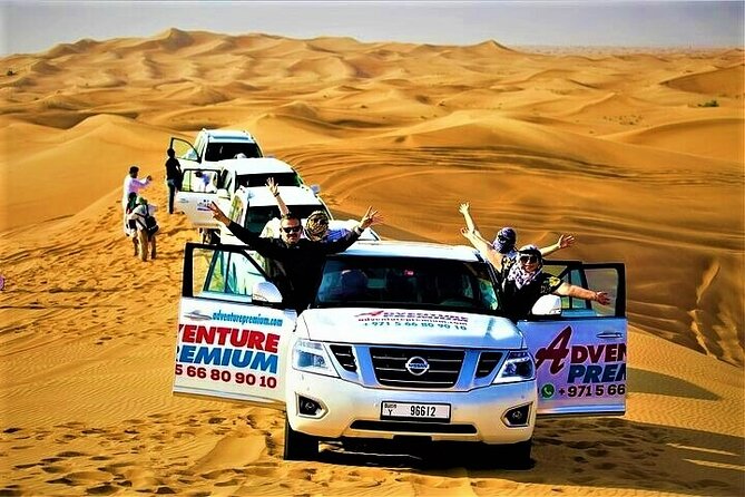Dubai Red Dunes Camel Safari With Sand Boarding, Dune Bashing & BBQ - Key Points