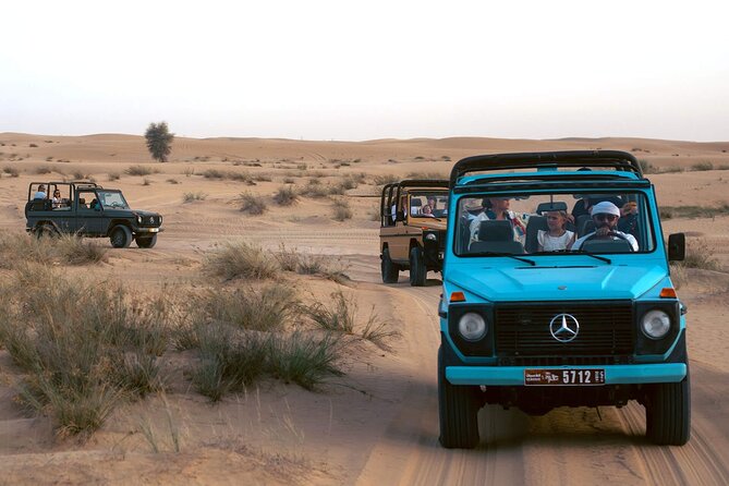 Dubais Al Khayma Evening Heritage Safari in a Vintage Mercedes - Key Points