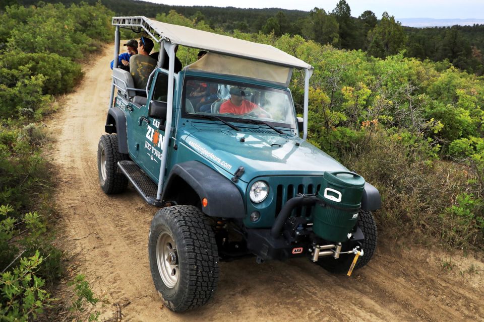 East Zion: 1-Hour East Rim Jeep Tour - Activity Details