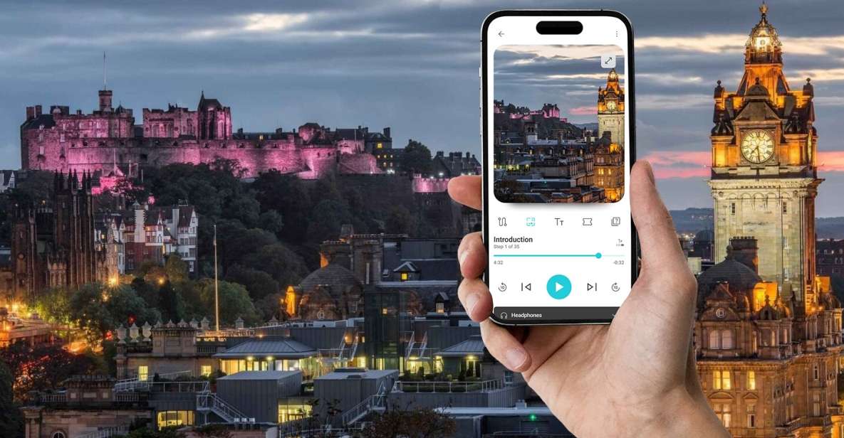 Edinburgh Ghost Audio Tour on Your Phone (in English) - Key Points