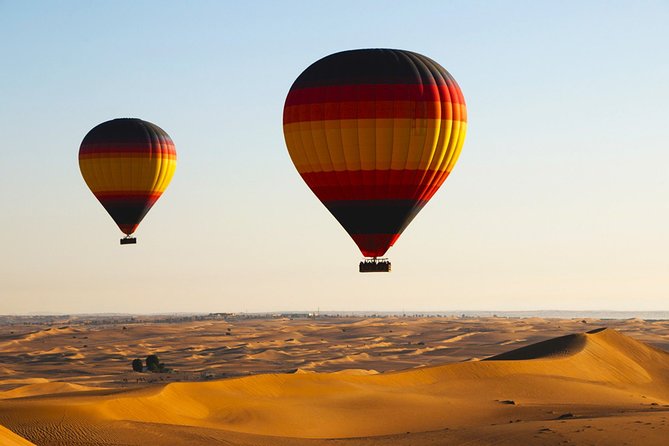 Enjoy Hot Air Balloon Ride With Gourmet Breakfast & Falcon Show From Dubai - Key Points