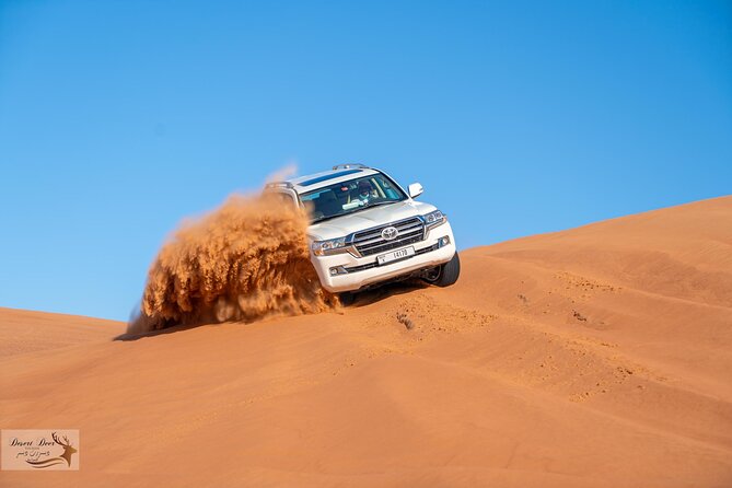 Evening Desert Safari in Dubai With Dune Bashing , Camel Ride and BBQ Dinner - Key Points