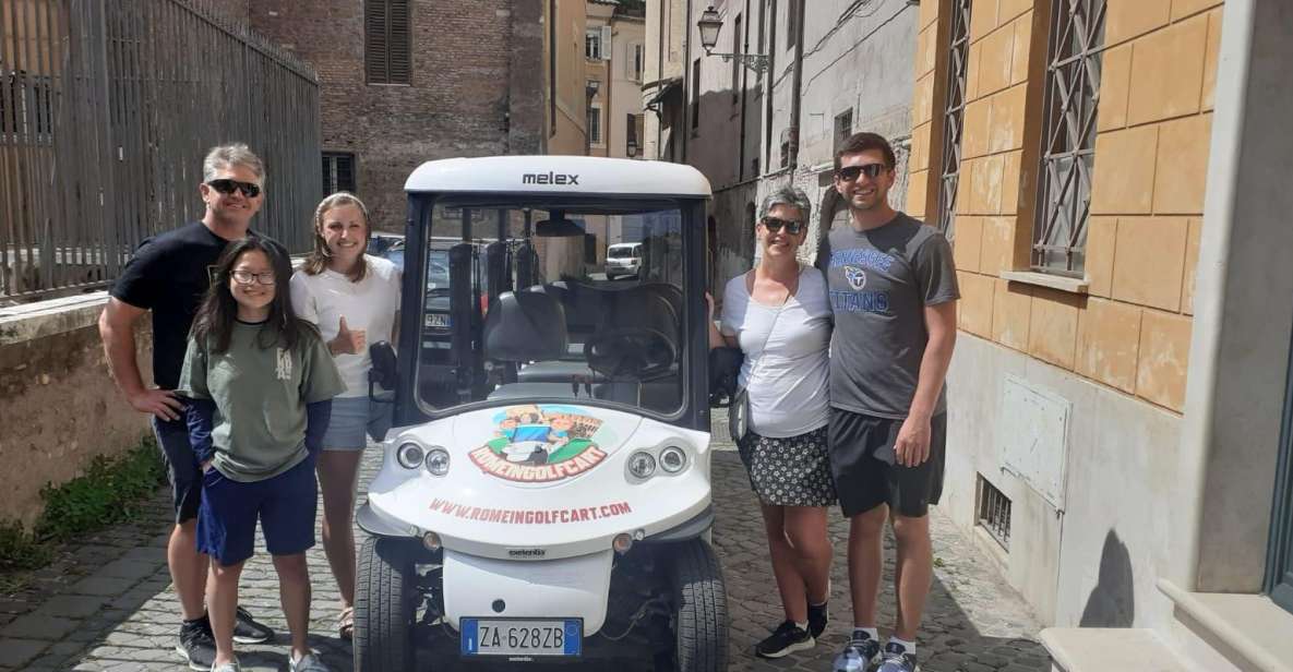 Exclusive Tour of Rome in Golf Cart for Cruisers - Key Points