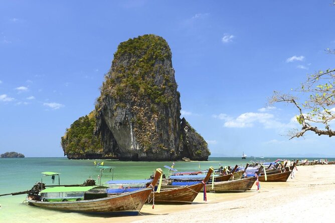 Explore Railay and 4 Island Private Tour by Longtail Boat - Key Points