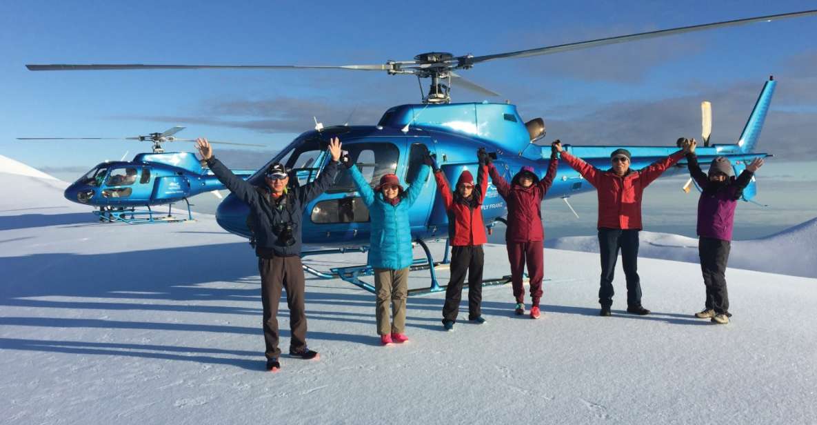 Franz Josef Town: 3-Glacier Helicopter Ride With Landing - Key Points