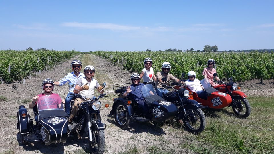 From Bordeaux: Médoc Vineyard and Chateau Tour by Sidecar - Key Points