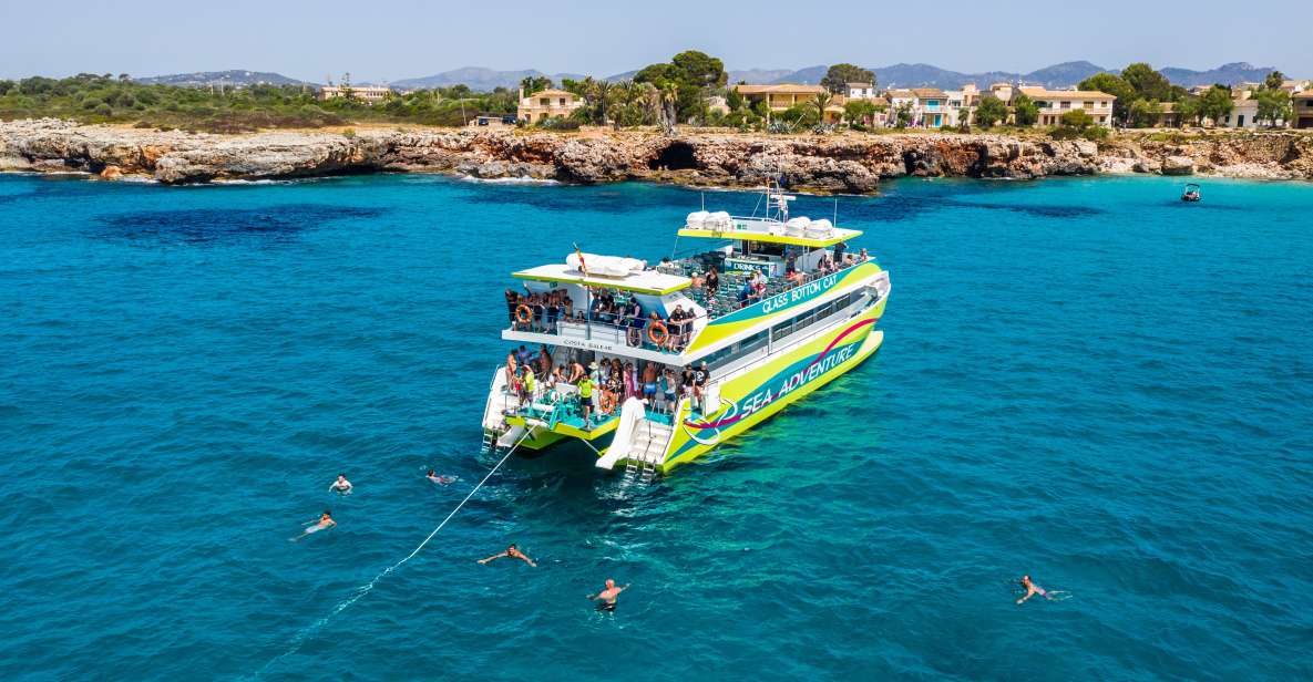 From Cala Millor: East Coast Glass-Bottom Boat Trip - Key Points