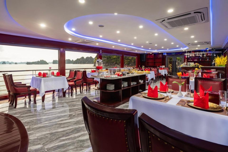 from hanoi 1 day luxury halong bay cruise 5 star limousine From Hanoi: 1-Day Luxury HaLong Bay Cruise 5-star &Limousine