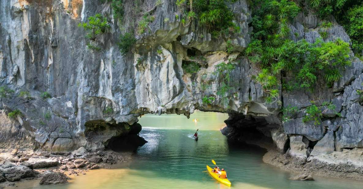 From Hanoi: Halong Bay Cruise With Lunch, Kayaking, & Sunset - Key Points
