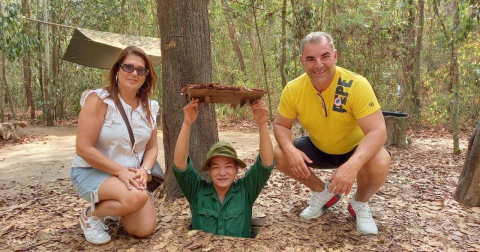 From Ho Chi Minh: Cu Chi Tunnels Small Group - Key Points