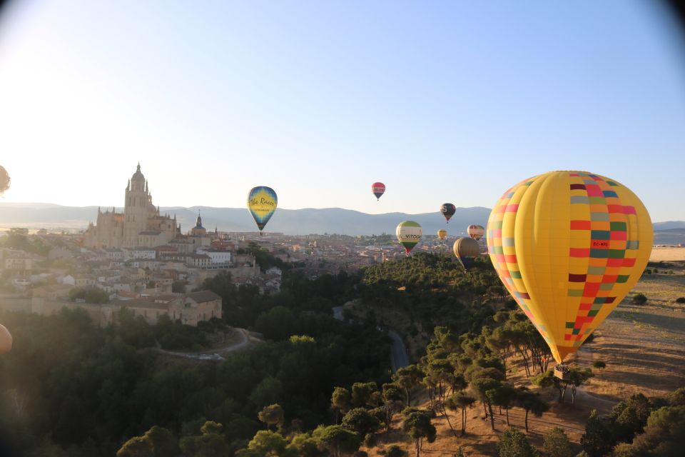 From Madrid: Hot Air Balloon Over Segovia With Transfer - Key Points