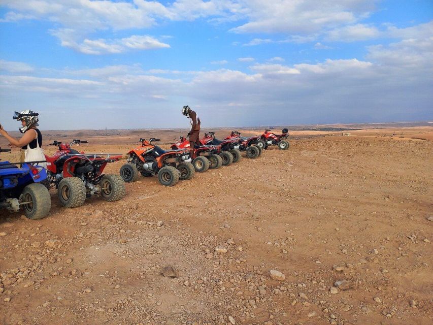 From Marrakech: ATV Quad Bike Tour in Agafay Desert