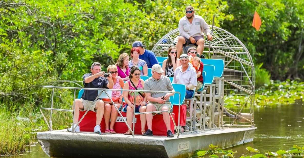 From Miami: Everglades Wildlife Show, Airboat & Bus Transfer - Key Points