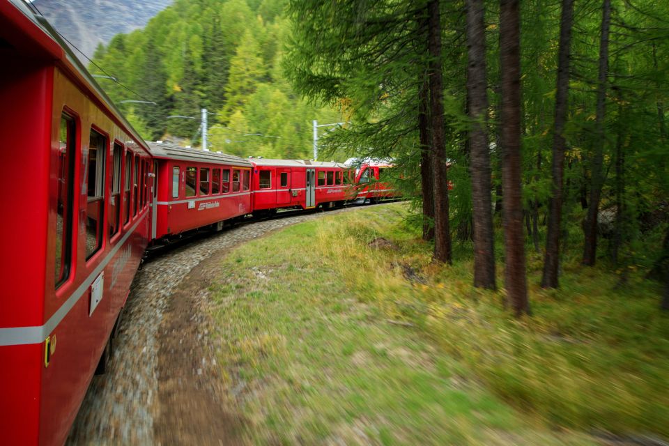From Milan: Bernina and St. Moritz Day Tour by Scenic Train - Key Points