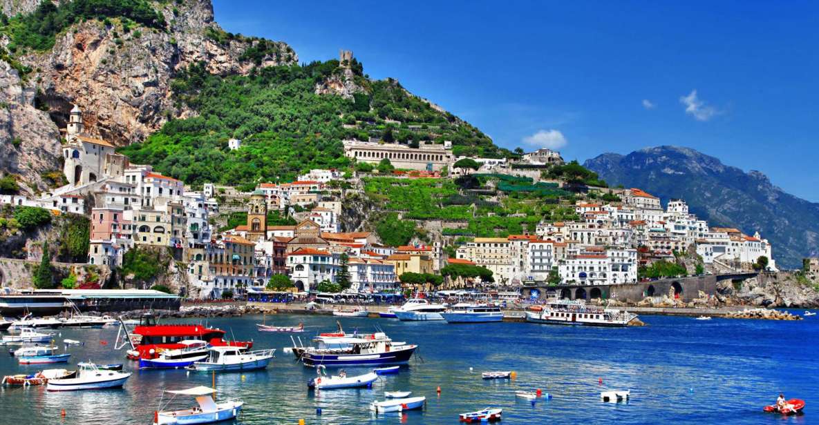 From Naples: Amalfi Coast Highlights Tour by Car and Boat - Key Points